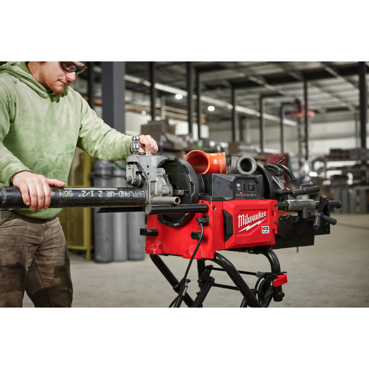 MXF PTR2 Dispozitiv de filetat țevi 2″ MX FUEL™ ONE-KEY™ Milwaukee