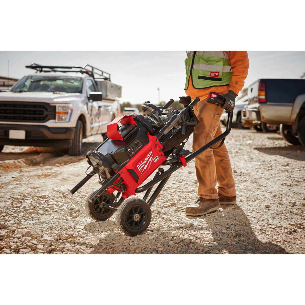 MXF PTR2 Dispozitiv de filetat țevi 2″ MX FUEL™ ONE-KEY™ Milwaukee