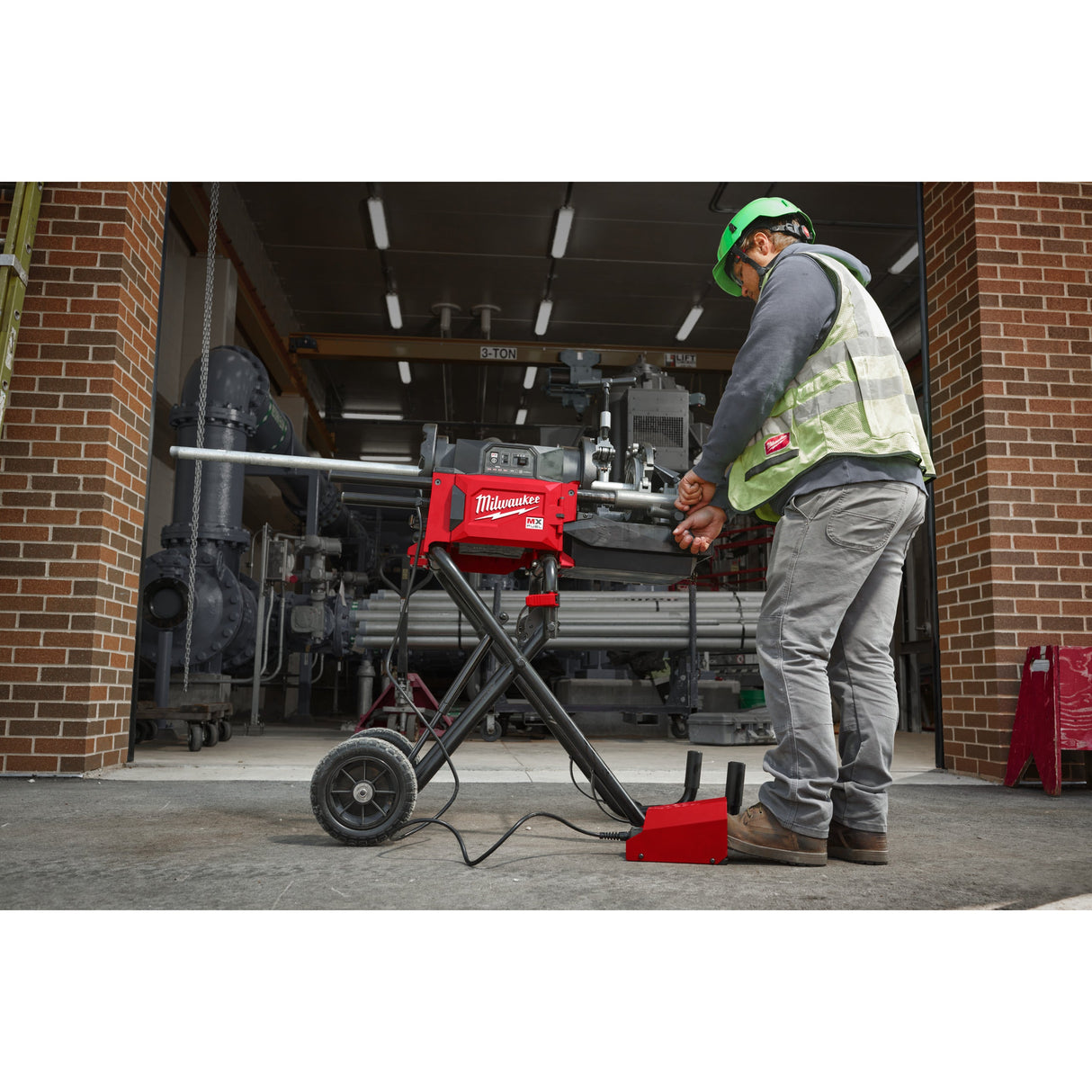 MXF PTR2 Dispozitiv de filetat țevi 2″ MX FUEL™ ONE-KEY™ Milwaukee