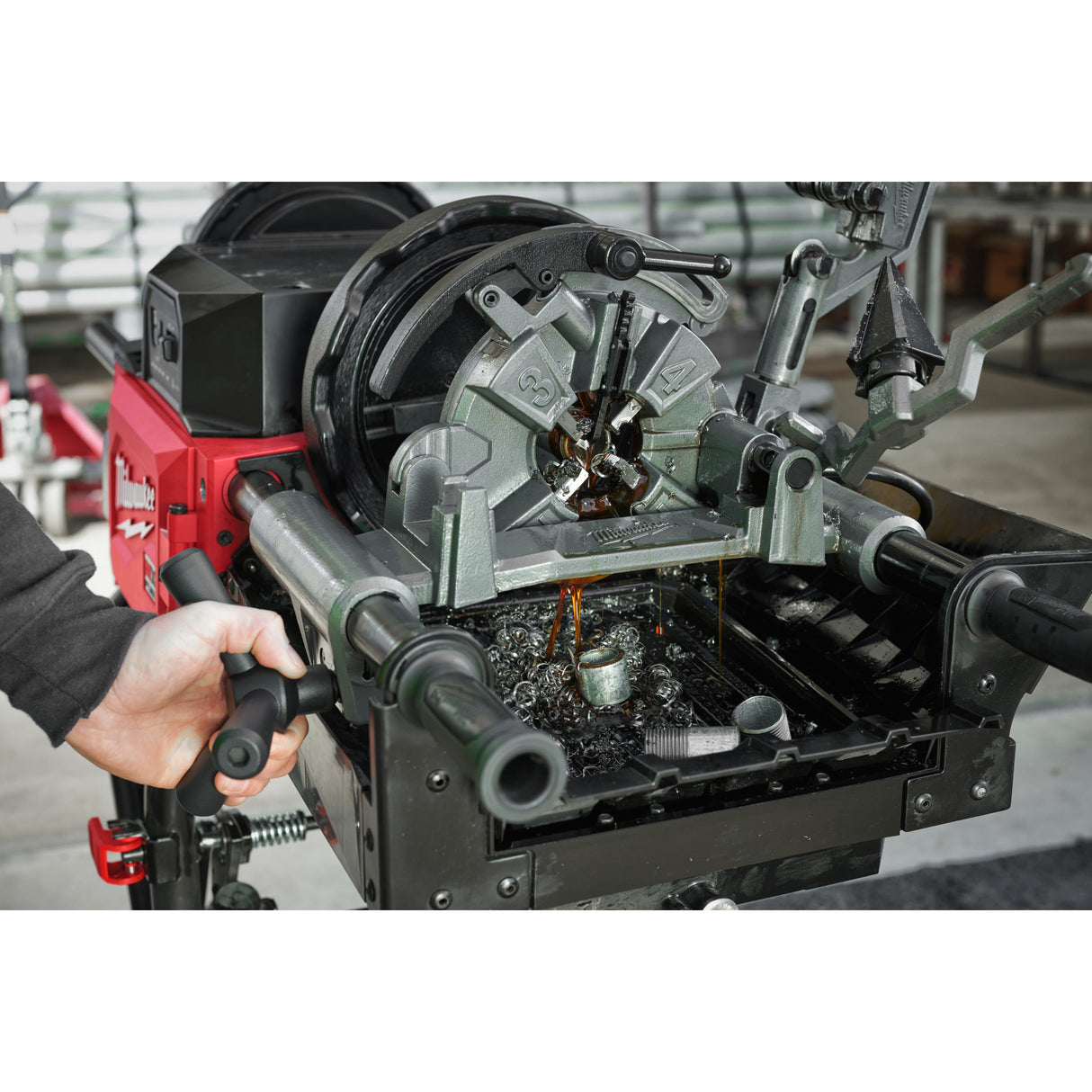 MXF PTR2 Dispozitiv de filetat țevi 2″ MX FUEL™ ONE-KEY™ Milwaukee