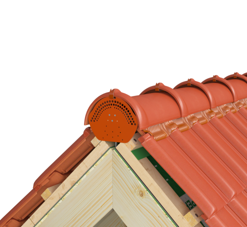 VRC Capac coama cu ventilatie 165/220