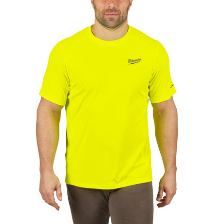 Milwaukee Wwssyl tricou tehnic galben 4932493077