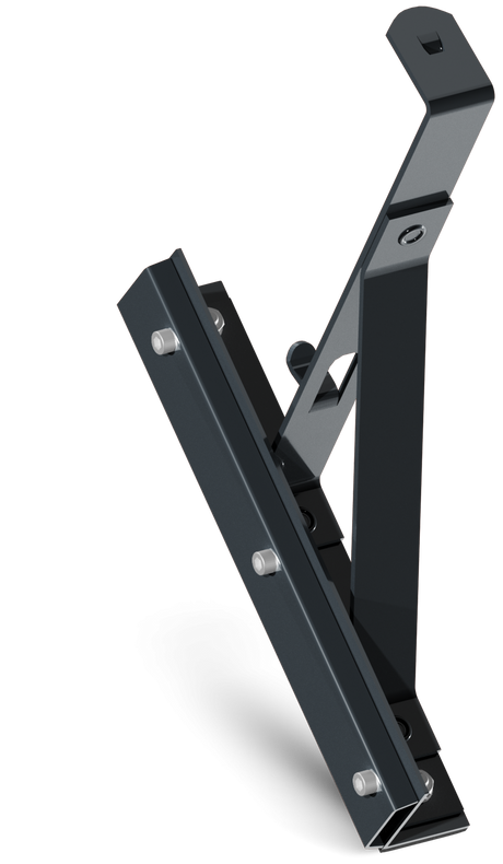FIX METAL FLAT - Adaptor gratar opritor zapada, RAL 7016