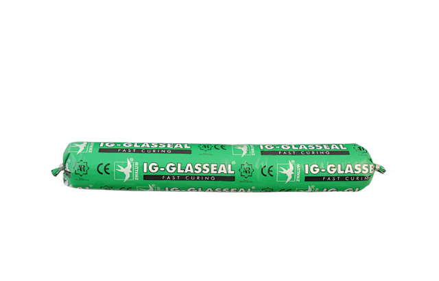 Silicon neutral IG - Glasseal, negru, interior / exterior, 600 ml