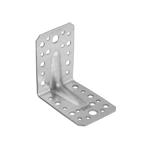 KP1 - Colțar ranforsat 90x90x65x2,5 mm