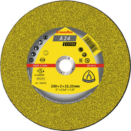 A 24 EX Discuri debitare, 115 x 2,5 x 22,23 mm cu centru depresat