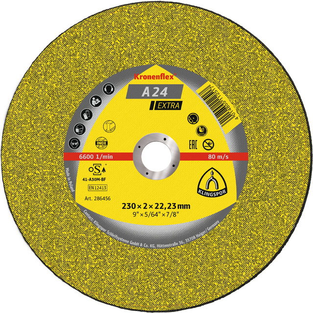 A 24 EX Discuri debitare, 115 x 2,5 x 22,23 mm cu centru depresat