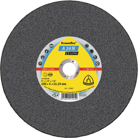 A 24 N Discuri debitare, 115 x 2,5 x 22,23 mm cu centru depresat