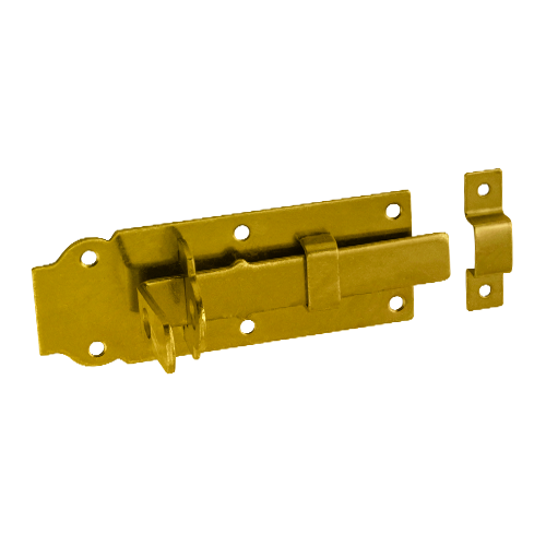 WZP 120 Zăvor poartă cu închidere lacăt, tijă dreaptă 120x45x5,0 mm