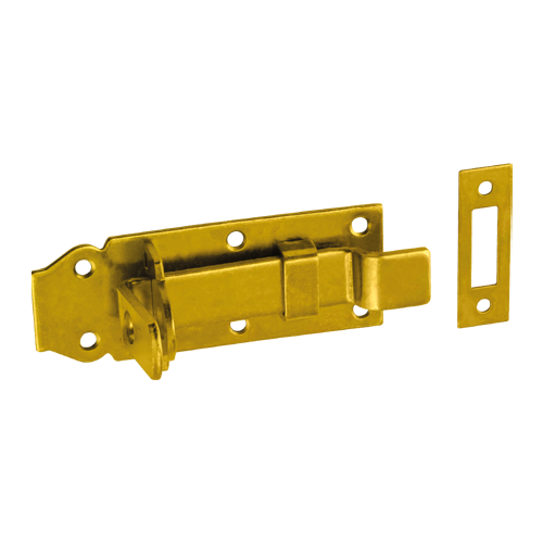 WZW 120 Zăvor poartă cu închidere lacăt, tijă curbată 120x50x5,0 mm