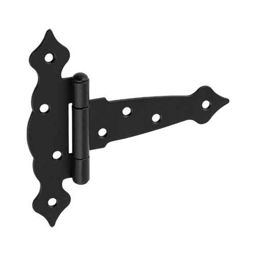 ZTO 125 C Balama decorativă tip T 125x40x160x2,5 mm negru