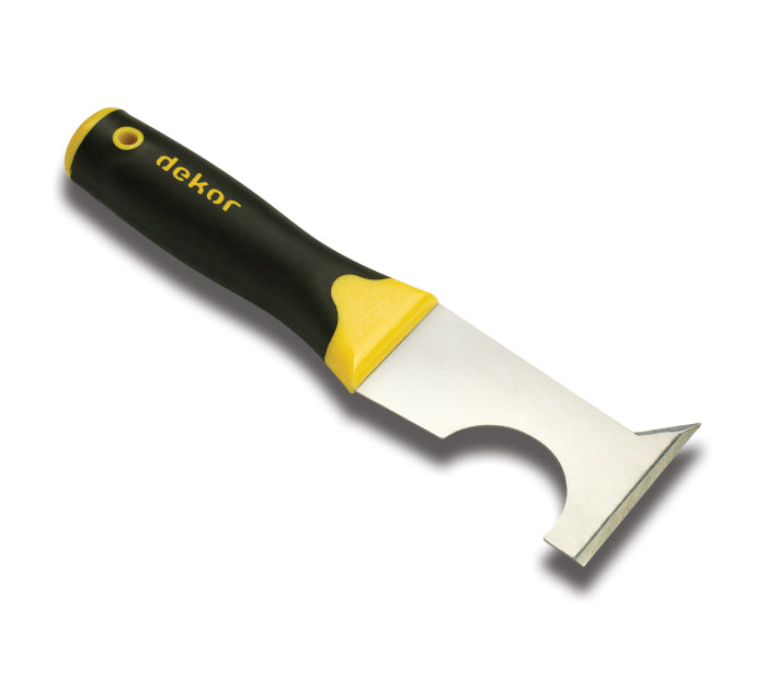 Șpaclu pentru curățare cu mâner din plastic
