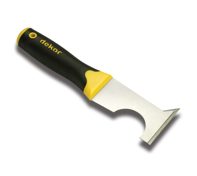 Șpaclu pentru curățare cu mâner din plastic