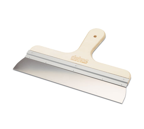 Spatulă cu mâner curbat din lemn