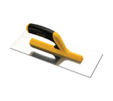 Gletieră Marley zimțată, din oțel, cu mâner deschis din plastic, 115*295 mm