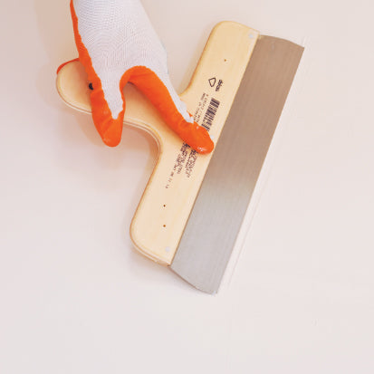 Spatulă cu mâner curbat din lemn