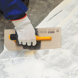Gletieră Marley zimțată, din oțel, cu mâner deschis din plastic, 115*295 mm