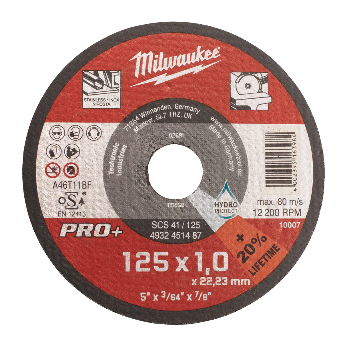 Milwaukee Polizor 1550W + discuri