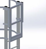 SCARA PISICA DIN ALUMINIU DIY, FARA SUDURI, PRINDERE MECANICA