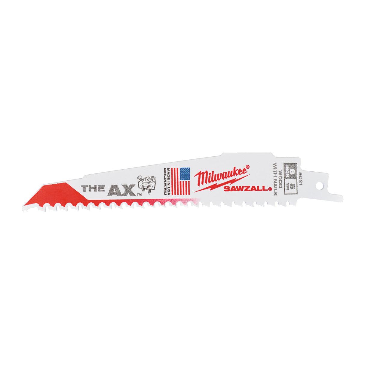 Milwaukee Pânze sabie 150/5/3,2 mm bimetal, co - 5 bucăți 48005021