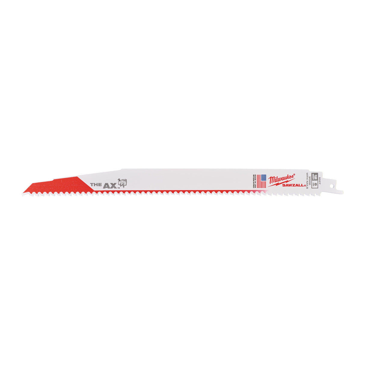 Lemn cu cuie: Pânze Heavy Duty AX™ pentru lucrări de demolare Milwaukee