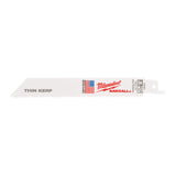 Milwaukee Pânze de fierăstrău 150/3,2/2,1 mm bimetal, co - 5 bucăți 48005091
