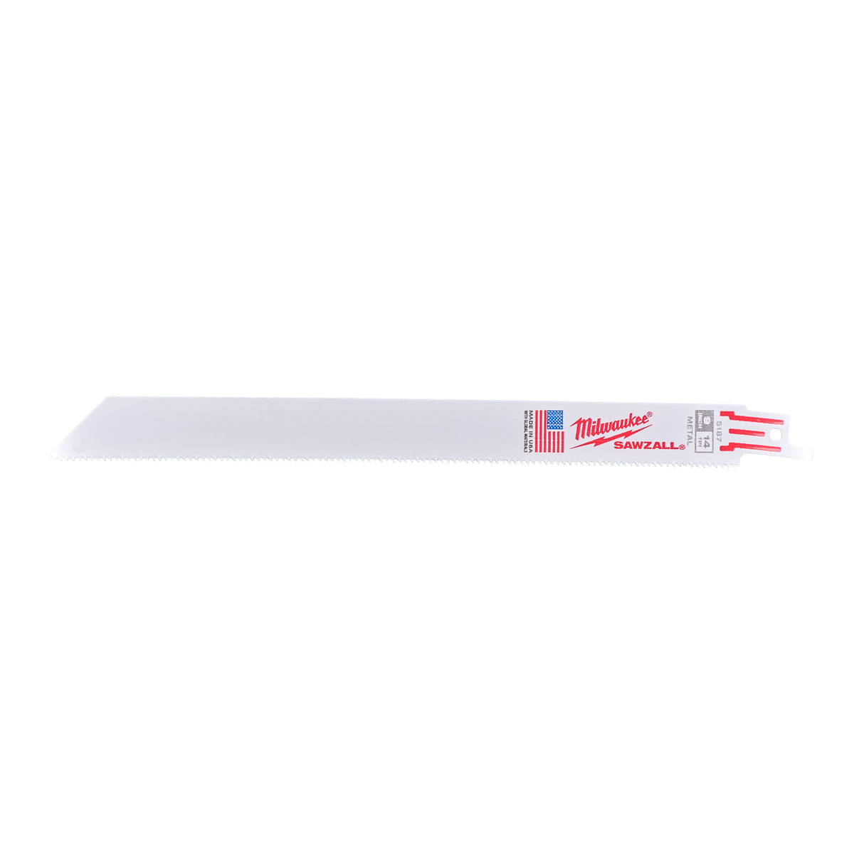 Milwaukee Pânze sabie 230/1,8 mm bimetal, co - 5 bucăți 48005187