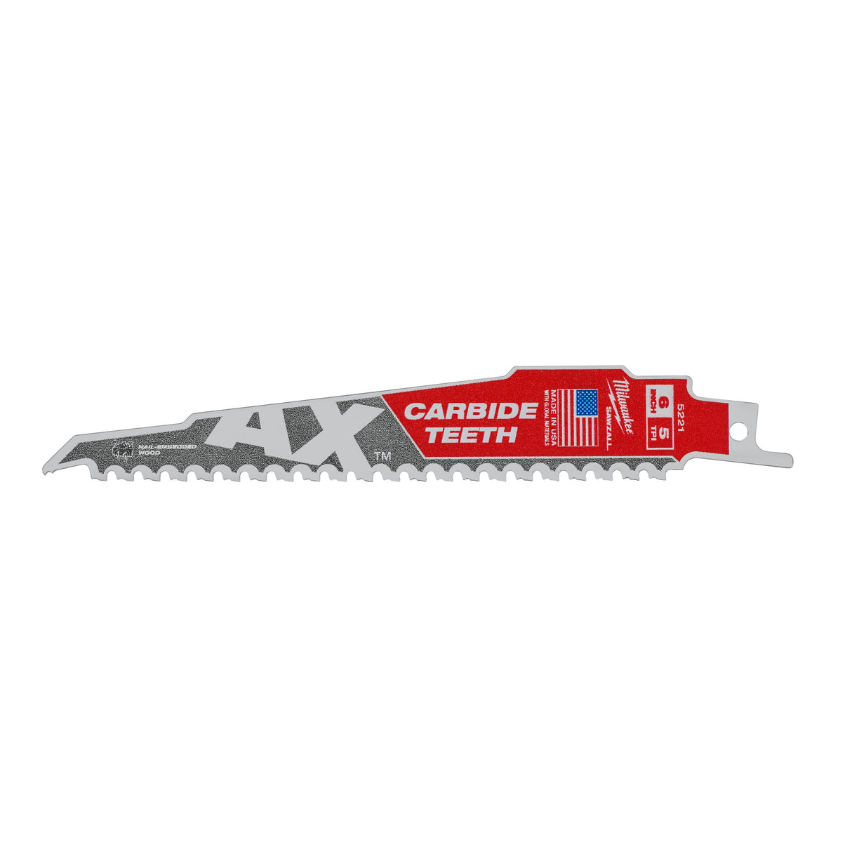 Milwaukee Pânză sabie tct ax 150  48005221