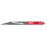 Multimaterial: Pânze Heavy Duty WRECKER™ cu dinți din carbură Milwaukee