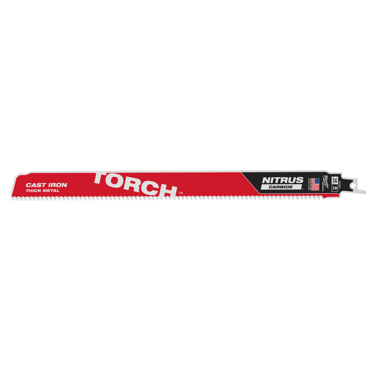 Metal: Pânze Heavy duty TORCH™ NITRUS CARBIDE™ Milwaukee