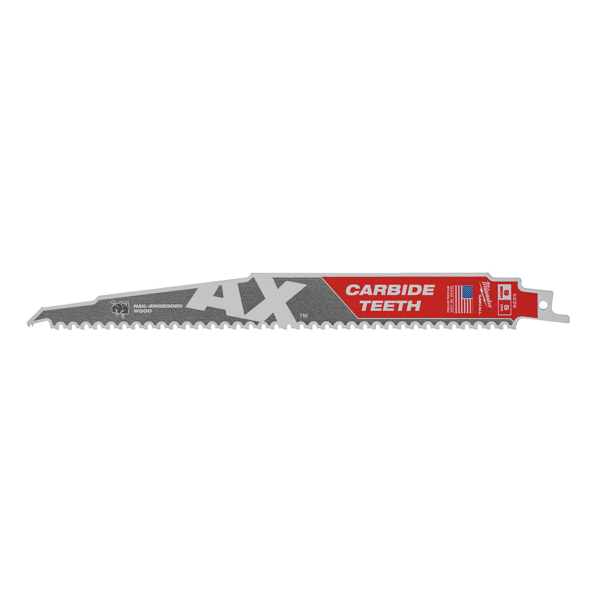 Milwaukee Pânză sabie tct ax 230 mm - 5 bucăți 48005526