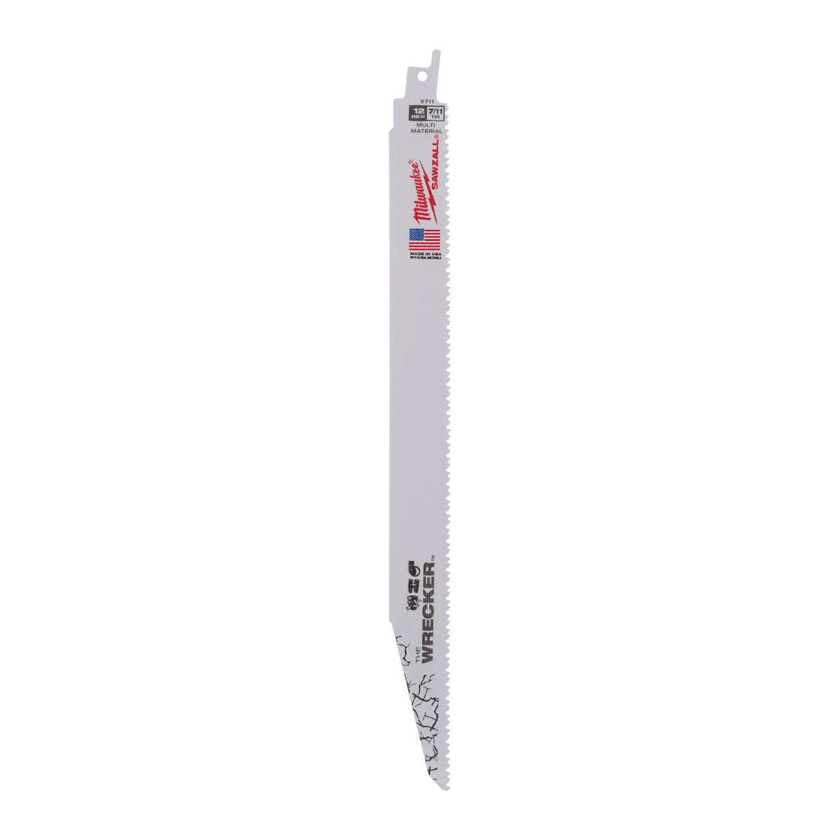Milwaukee Pânză sabie 300 mm, 8/3,2 mm bimetal wrecker, co - 25 bucăți 48008711
