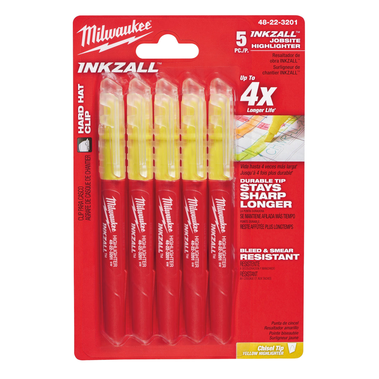 Evidențiatoare INKZALL™ Milwaukee