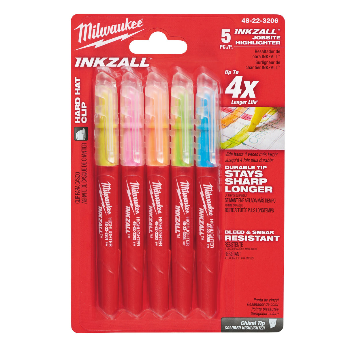 Evidențiatoare INKZALL™ Milwaukee