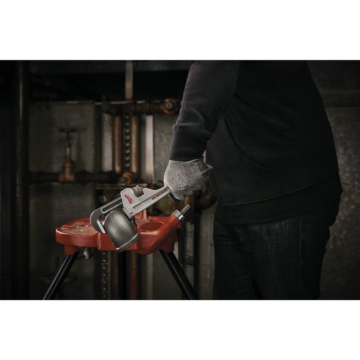 Milwaukee Clește pentru țevi din aluminiu, 250 mm 48227210