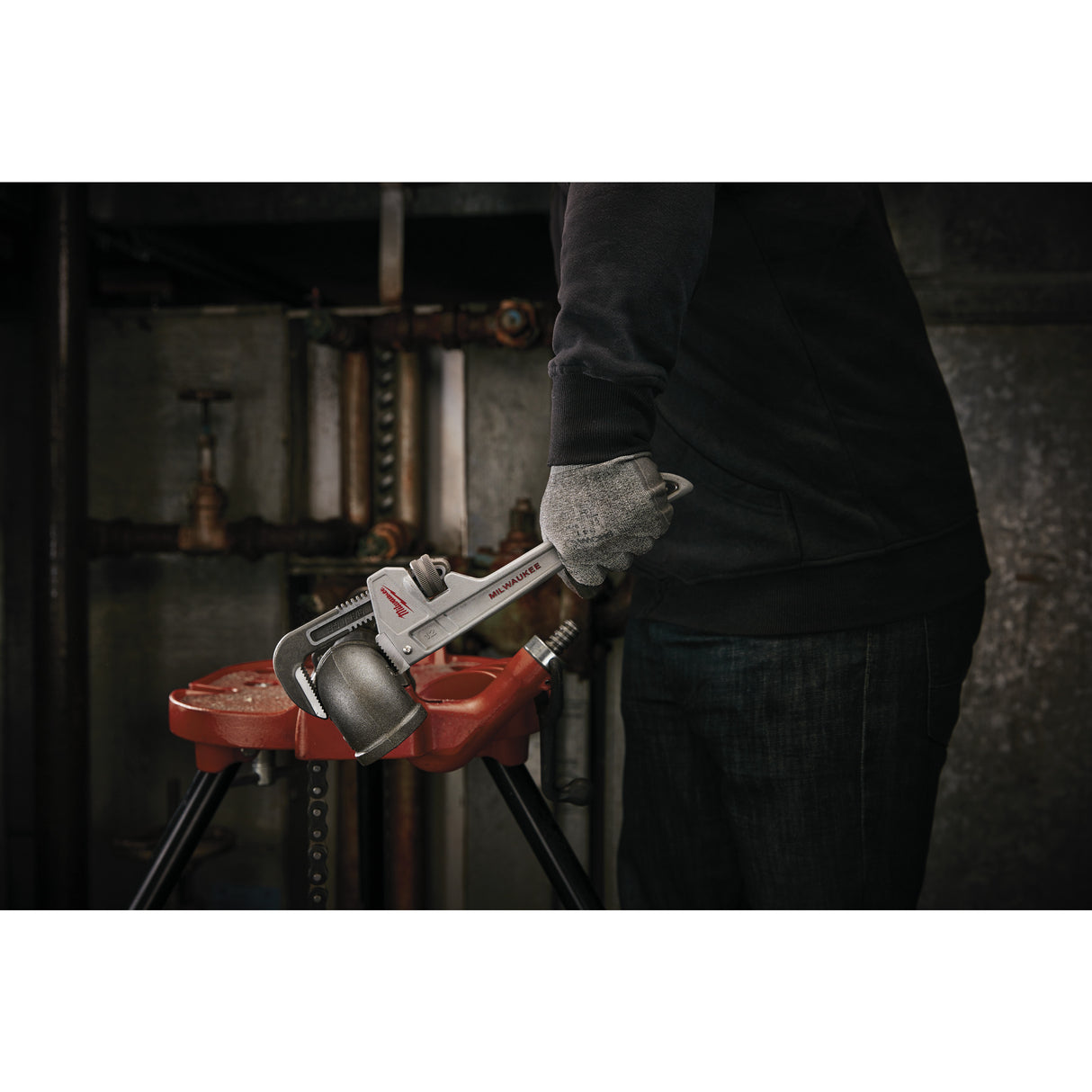 Milwaukee Clește pentru țevi din aluminiu, 300 mm 48227212