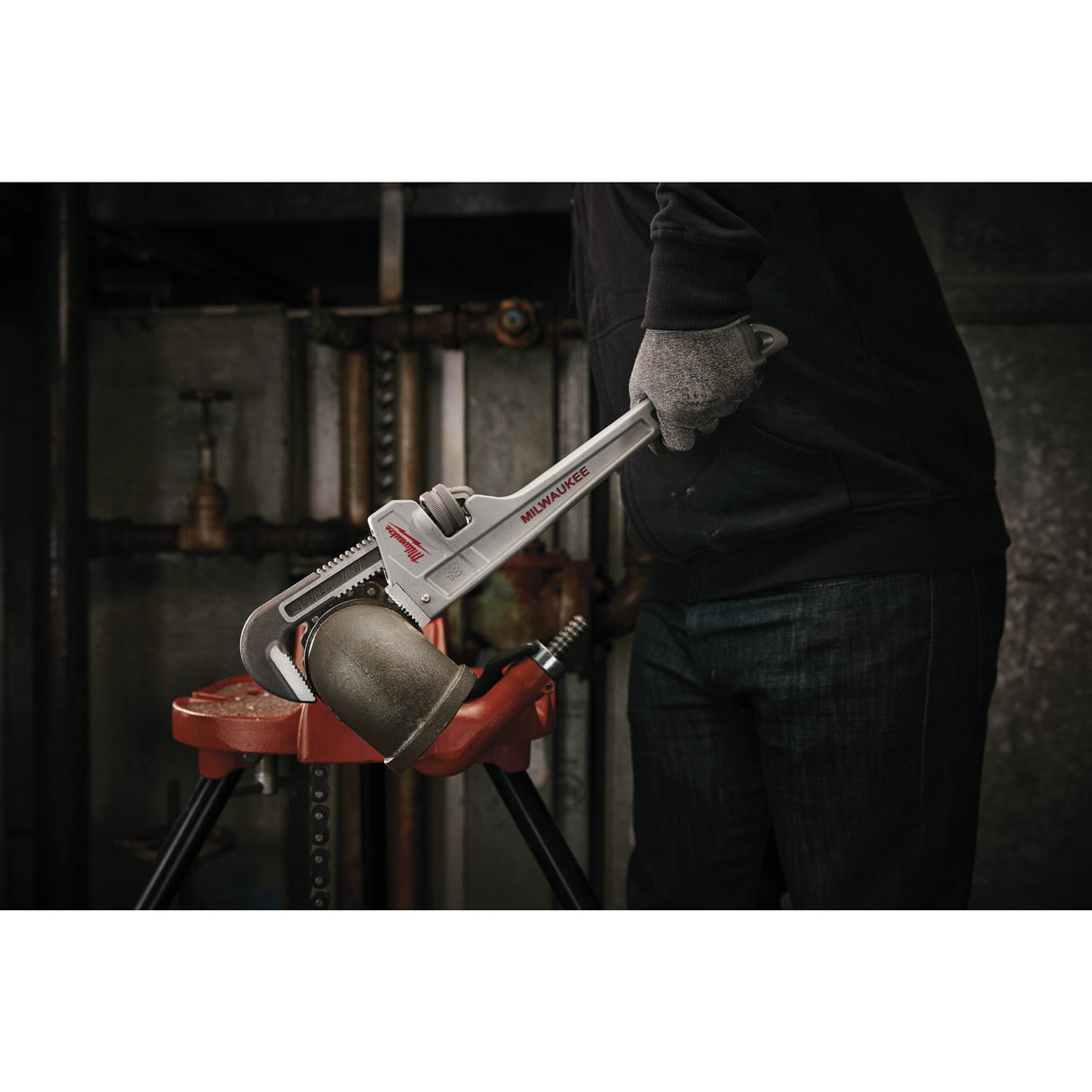 Chei pentru țevi din oțel și aluminiu Milwaukee