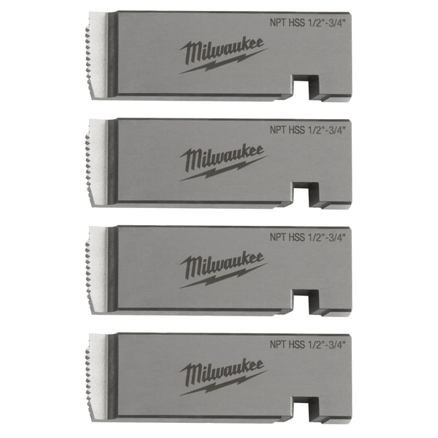 Milwaukee 1/2In-3/4in npt hss cap filetat 48361205