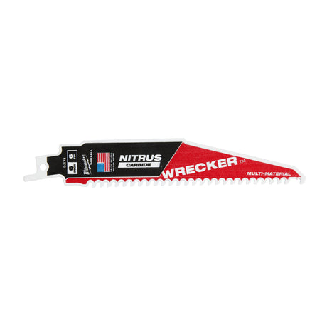 Milwaukee Pânză fierăstrău sabie TCT WRECKER NITRUS 150x6T 48475271