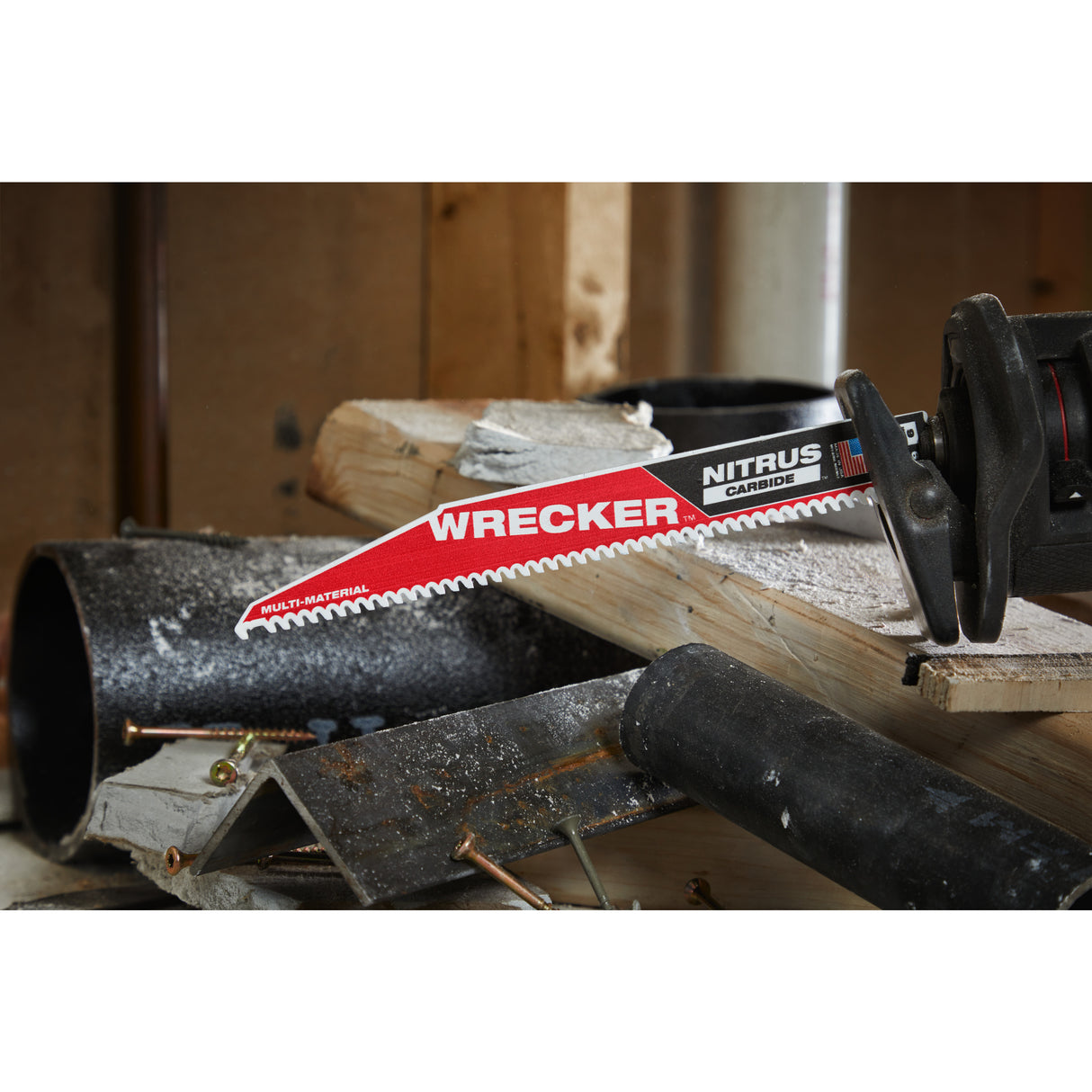 Milwaukee Pânză fierăstrău sabie TCT WRECKER NITRUS 300x6T 48475273