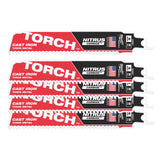 Milwaukee Pânze fierăstrău sabie TCT TORCH NITRUS 150x8T - 5 buc 48475561