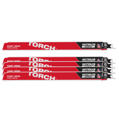 Milwaukee Pânză fierăstrău sabie TCT TORCH NITRUS 300x8T 48475563