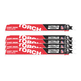 Milwaukee Pânze fierăstrău sabie TCT TORCH NITRUS 230x10T - 5 buc 48476552