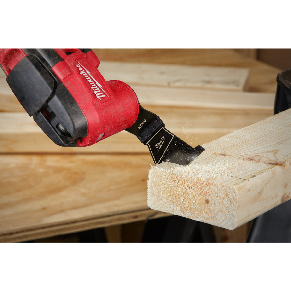 Milwaukee 48851111 Pânză tăiat foarte lată pentru lemn moale, pvc și gips carton.