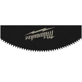 Milwaukee 48851121 Pânză tăiat segmentată pentru lemn moale, pvc și gips carton.
