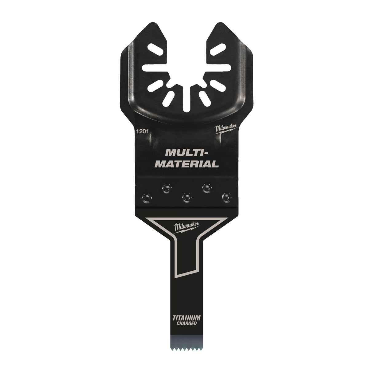 Milwaukee 48851201 Pânză bi-metal cu acoperire îmbunătățită cu titan, cu lățime de tăiere îngustă și subțire de 10 mm pentru a tăia în zone greu accesibile, concepute pentru tăierea metalelor moi, șuruburilor, cuielor, pvc și gips carton.