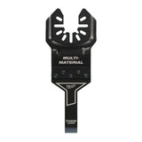 Milwaukee 48851201 Pânză bi-metal cu acoperire îmbunătățită cu titan, cu lățime de tăiere îngustă și subțire de 10 mm pentru a tăia în zone greu accesibile, concepute pentru tăierea metalelor moi, șuruburilor, cuielor, pvc și gips carton.
