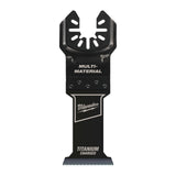 Milwaukee 48851231 Pânză bi-metal cu acoperire îmbunătățită cu titan pentru tăierea metalelor moi, șuruburilor, cuielor, pvc-ului și gips carton.