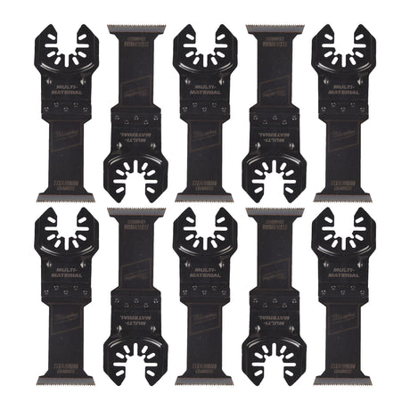Milwaukee 48851239 Pânză bi-metal cu acoperire îmbunătățită cu titan pentru tăierea metalelor moi, șuruburilor, cuielor, pvc-ului și gips carton.