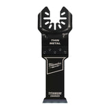 Milwaukee 48851251 Pânze bi-metalice cu acoperire îmbunătățită cu titan, cu lățime de tăiere mai îngustă și corp mai lung, concepute pentru tăierea metalelor moi, șuruburilor, cuielor, pvc și gips carton.